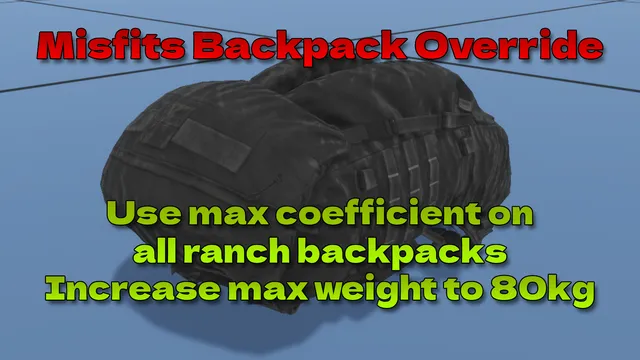 Misfits Backpack Override preview