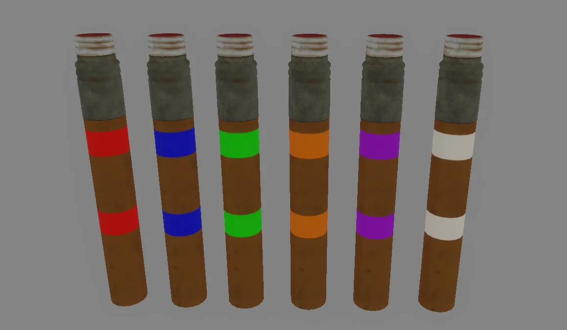Throwable Road Flares in-game screenshot