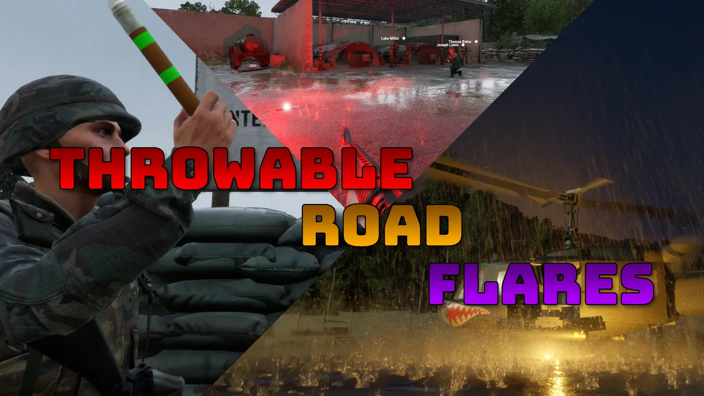 Throwable Road Flares workshop preview